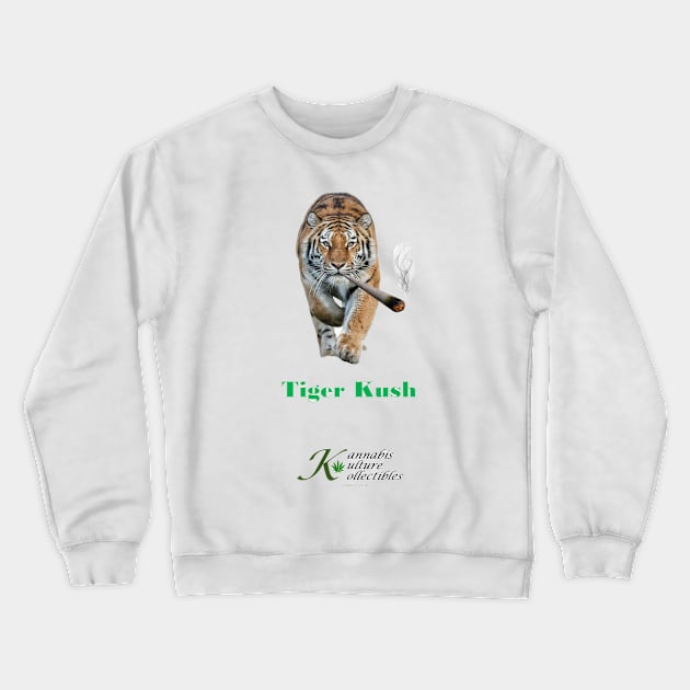 Tiger Kush Crewneck Sweatshirt by Kannabis Kulture Kollectibles